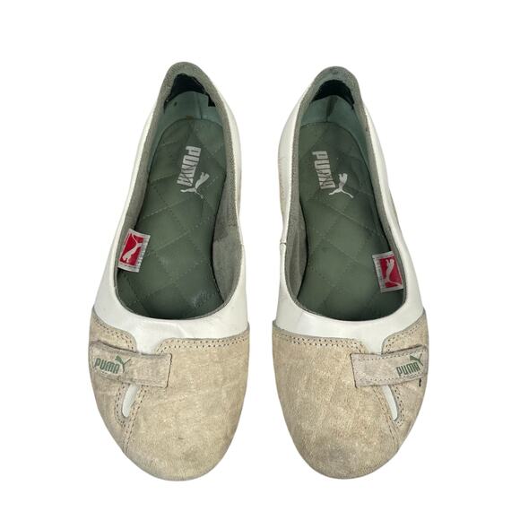 Vintage Y2K PUMA Womens Ballet Flats size 5.5 Shoes - Picture 3 of 10
